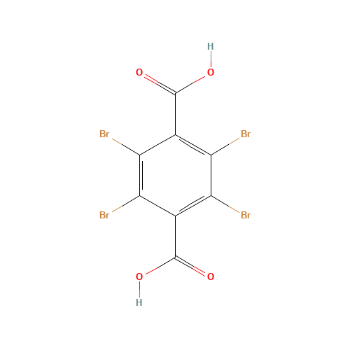 5411-70-1 TETRABROMOTEREPHTHALIC ACID chemical structure
