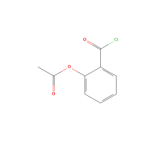5538-51-2 O-ACETYLSALICYLOYL CHLORIDE chemical structure