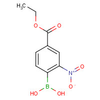 5785-70-6 4-Ethoxycarbonyl-2-nitrophenylboronic acid chemical structure