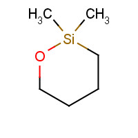 5833-47-6 1,1-DIMETHYL-1-SILA-2-OXACYCLOHEXANE chemical structure