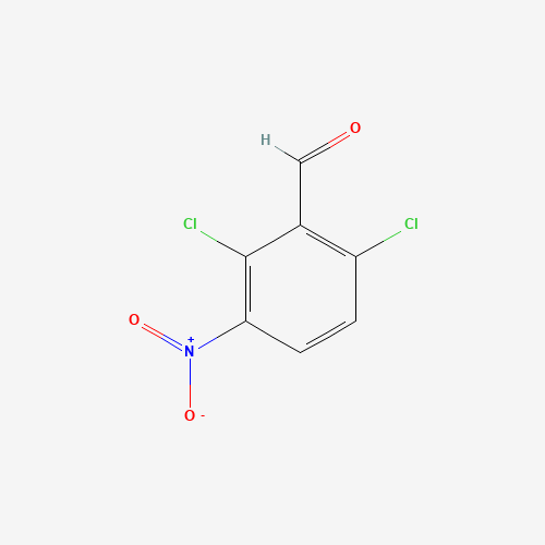 5866-97-7 2,6-Dichloro-3-nitrobenzaldehyde chemical structure
