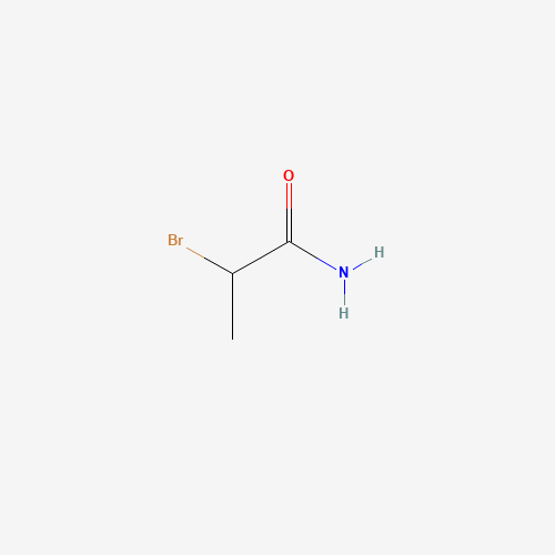5875-25-2 2-BROMOPROPIONAMIDE chemical structure
