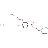 5987-82-6 Oxybuprocaine hydrochloride chemical structure