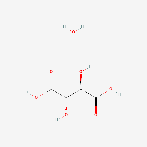 5990-63-6 MESO-TARTARIC ACID MONOHYDRATE chemical structure