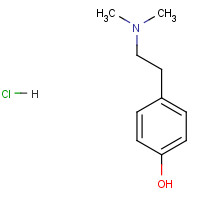 6027-23-2 Hordenine hydrochloride chemical structure