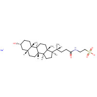 6042-32-6 TAUROLITHOCHOLIC ACID SODIUM SALT chemical structure
