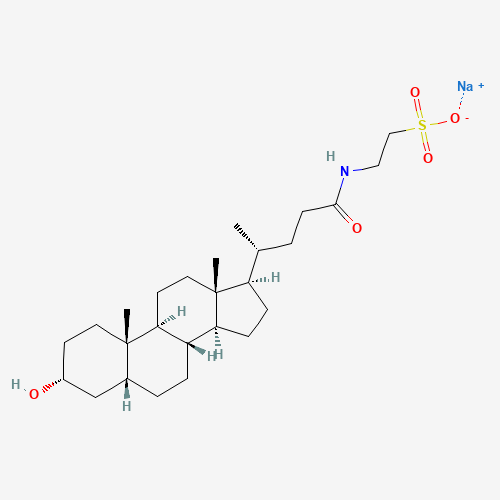 6042-32-6 TAUROLITHOCHOLIC ACID SODIUM SALT chemical structure