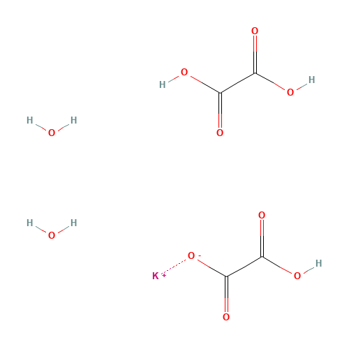 6100-20-5 Potassium tetroxalate dihydrate chemical structure