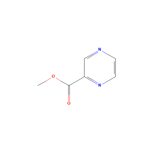 6164-79-0 METHYL PYRAZINE-2-CARBOXYLATE chemical structure