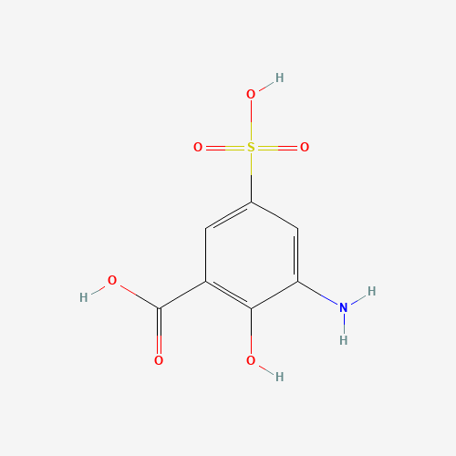 6201-86-1 3-AMINO-5-SULFOSALICYLIC ACID chemical structure