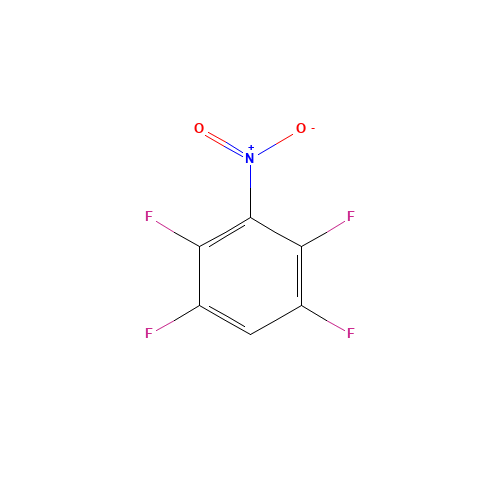 6257-03-0 2,3,5,6-TETRAFLUORONITROBENZENE chemical structure