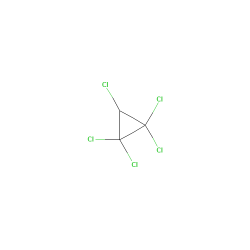6262-51-7 PENTACHLOROCYCLOPROPANE chemical structure