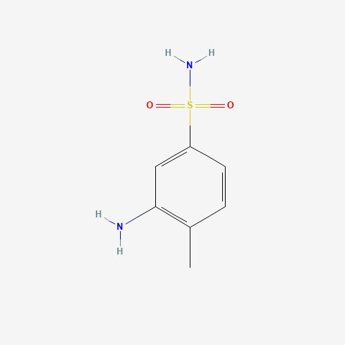 6274-28-8 3-AMINO-4-METHYLBENZENESULFONAMIDE chemical structure