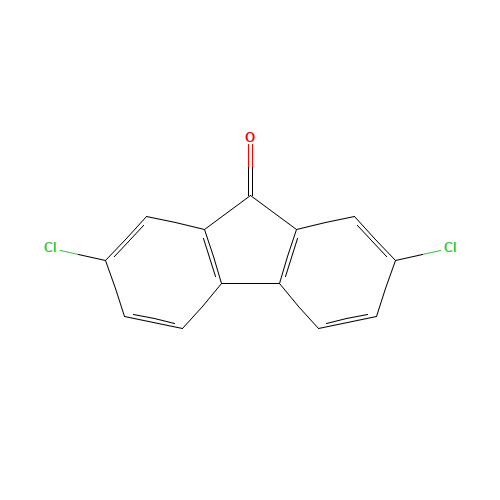 6297-11-6 2,7-Dichloro-9-fluorenone chemical structure