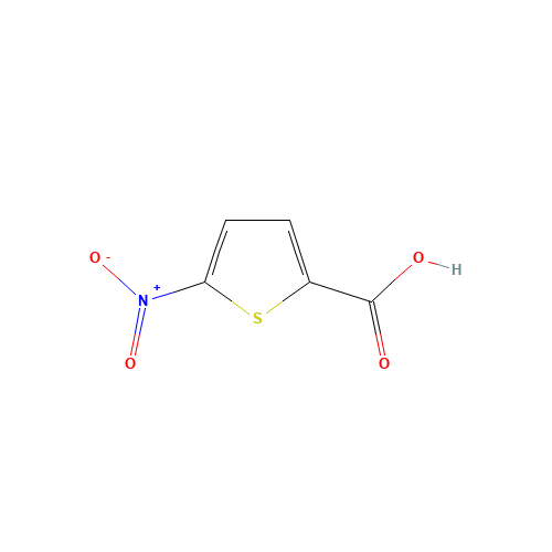 6317-37-9 5-Nitrothiophene-2-carboxylic acid chemical structure