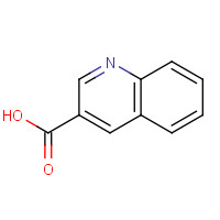 6480-68-8 3-Quinolinecarboxylic acid chemical structure