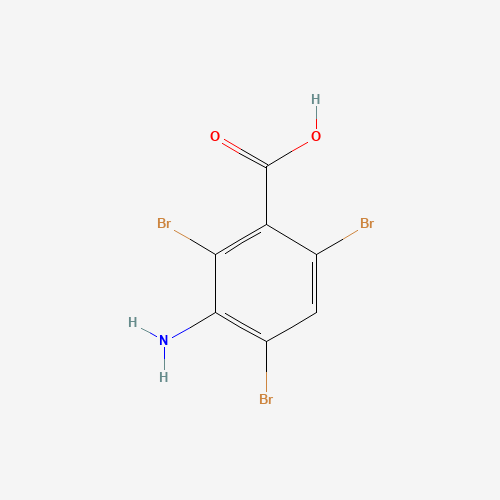 6628-84-8 3-AMINO-2,4,6-TRIBROMOBENZOIC ACID chemical structure