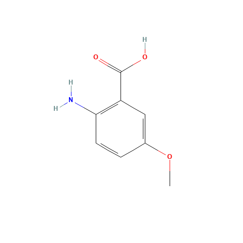 6705-03-9 2-Amino-5-methoxybenzoic acid chemical structure