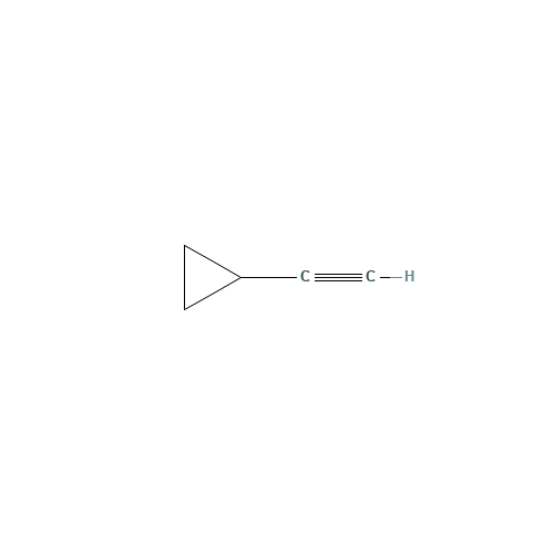 6746-94-7 Cyclopropyl acetylene chemical structure