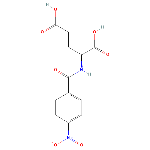 6758-40-3 P-NITROBENZOYL-L-GLUTAMIC ACID chemical structure