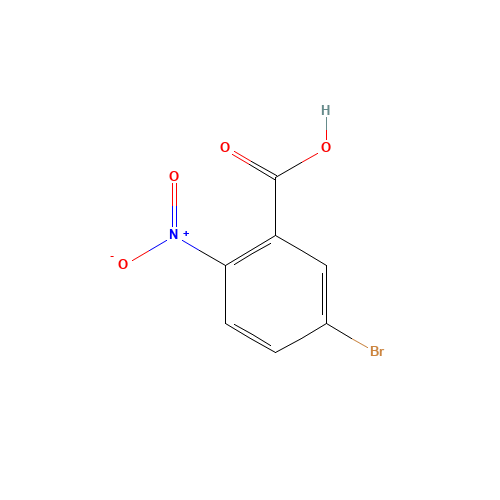 6950-43-2 5-BROMO-2-NITRO-BENZOIC ACID chemical structure