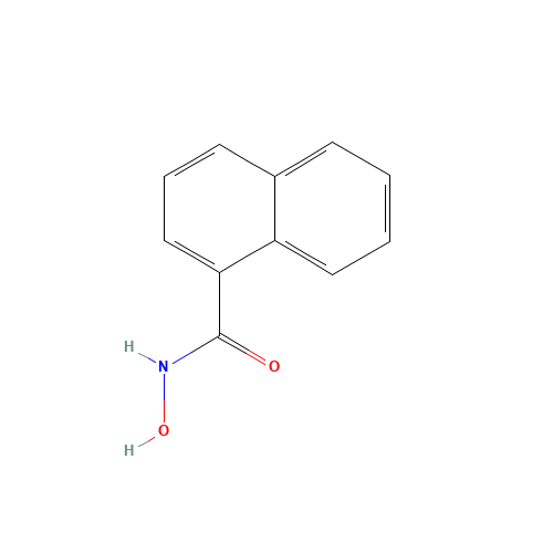 6953-61-3 1-NAPHTHOHYDROXAMIC ACID chemical structure