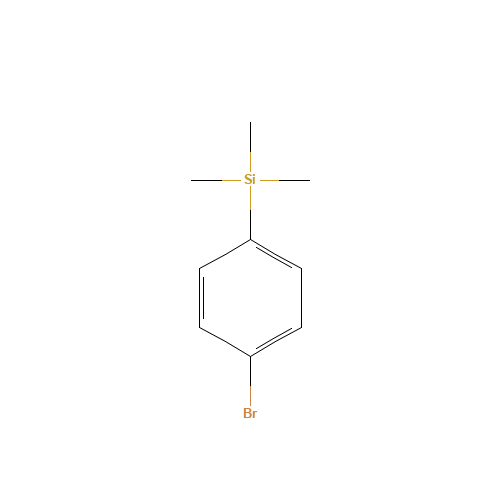 6999-03-7 1-BROMO-4-TRIMETHYLSILYLBENZENE chemical structure