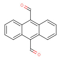 7044-91-9 9,10-ANTHRACENEDICARBOXALDEHYDE chemical structure