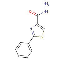 7113-12-4 2-PHENYL-1,3-THIAZOLE-4-CARBOHYDRAZIDE chemical structure