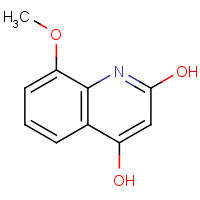 7224-68-2 2,4-DIHYDROXY-8-METHOXYQUINOLINE chemical structure