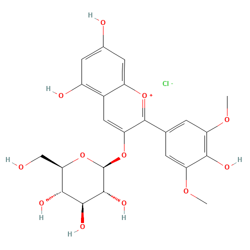 7228-78-6 OENIN CHLORIDE chemical structure