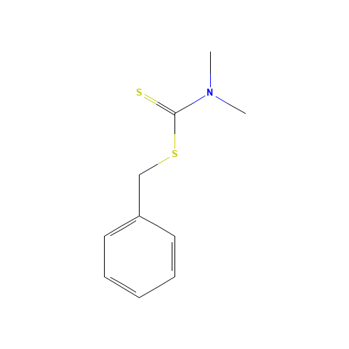 7250-18-2 BENZYL N,N-DIMETHYLDITHIOCARBAMATE chemical structure