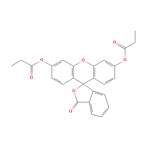 7276-28-0 FLUORESCEIN DIPROPIONATE chemical structure