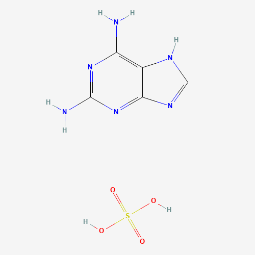 7280-83-3 2,6-DIAMINOPURINE SULFATE chemical structure