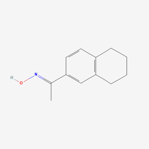 7357-12-2 (1E)-1-(5,6,7,8-TETRAHYDRONAPHTHALEN-2-YL)ETHANONE OXIME chemical structure