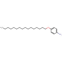 7502-06-9 4-N-HEXADECYLOXYANILINE chemical structure