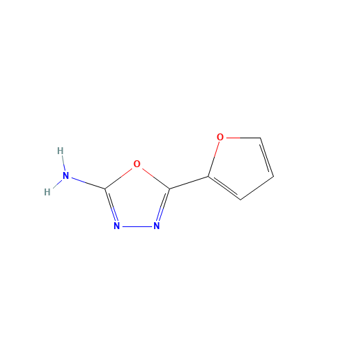 7659-06-5 5-FURAN-2-YL-1,3,4-OXADIAZOL-2-YLAMINE chemical structure