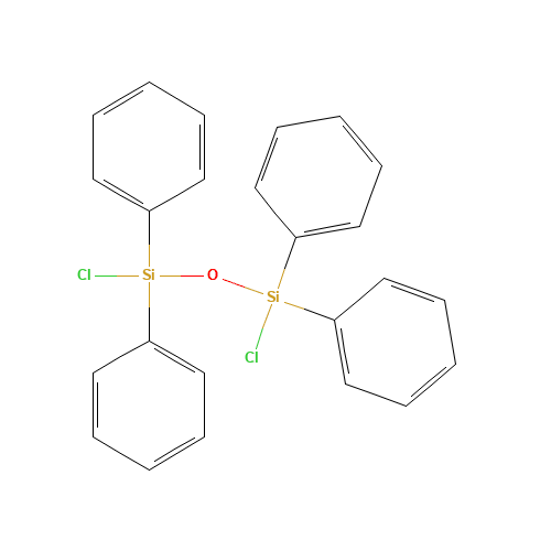 7756-87-8 1,3-DICHLOROTETRAPHENYLDISILOXANE chemical structure