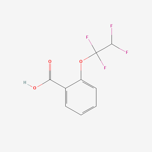 10008-97-6 2-(1,1,2,2-TETRAFLUOROETHOXY)BENZOIC ACID chemical structure