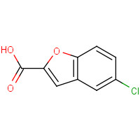 10242-10-1 5-CHLOROBENZOFURAN-2-CARBOXYLIC ACID chemical structure