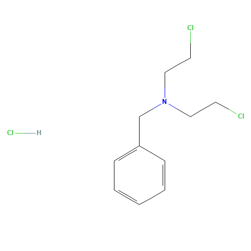 10429-82-0 N-BENZYL-BIS(2-CHLOROETHYL)AMINE HYDROCHLORIDE chemical structure