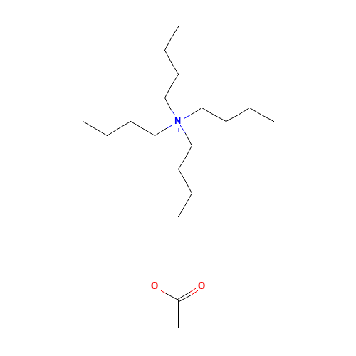 10534-59-5 Tetrabutylammonium acetate chemical structure