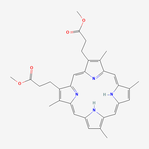 10589-94-3 Pyroporphyrin dimethyl ester chemical structure