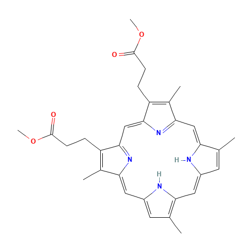 10589-94-3 Pyroporphyrin dimethyl ester chemical structure