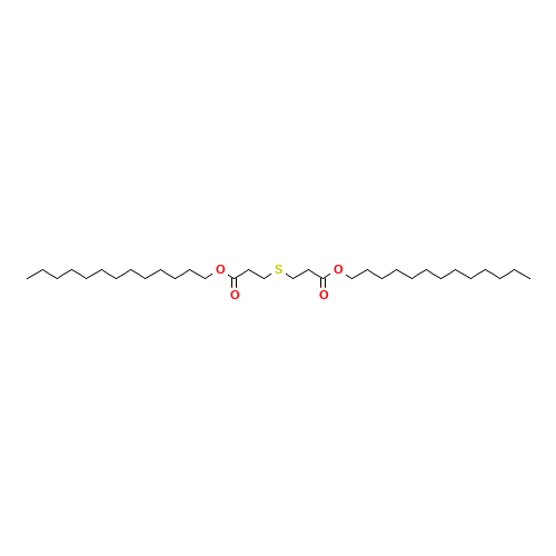 10595-72-9 DITRIDECYL 3,3'-THIODIPROPIONATE chemical structure