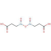 12758-40-6 Carboxyethylgermanium sesquioxide chemical structure