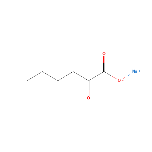 13022-85-0 2-KETOHEXANOIC ACID SODIUM SALT chemical structure