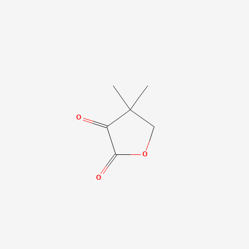13031-04-4 DIHYDRO-4,4-DIMETHYL-2,3-FURANDIONE chemical structure