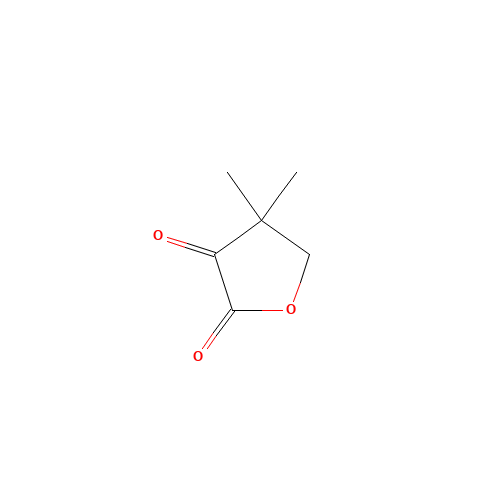 13031-04-4 DIHYDRO-4,4-DIMETHYL-2,3-FURANDIONE chemical structure