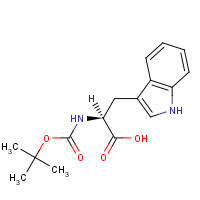 13139-14-5 N-[(tert-Butoxy)carbonyl]-L-tryptophan chemical structure